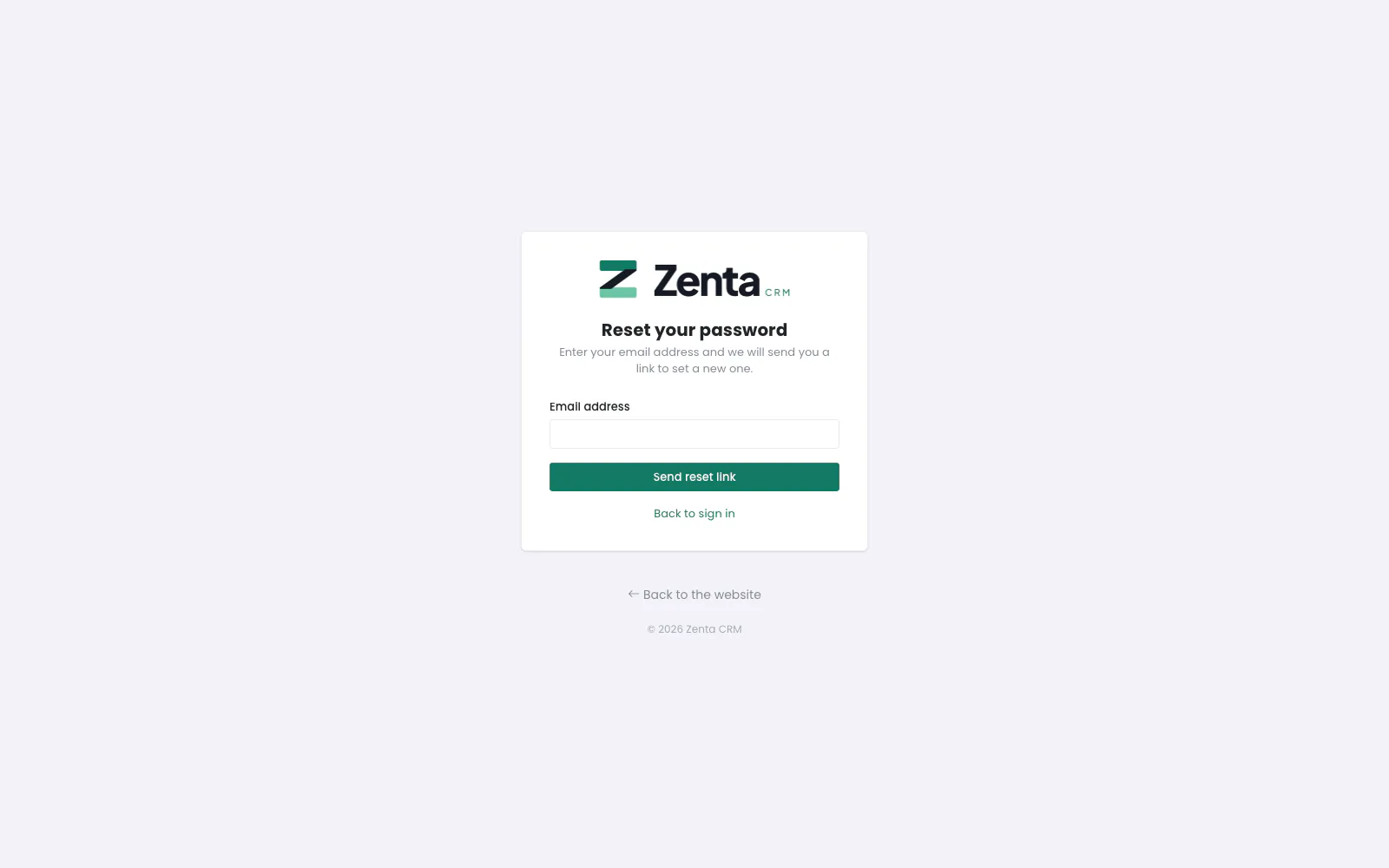 Reset your password: the page behind Forgot password?.